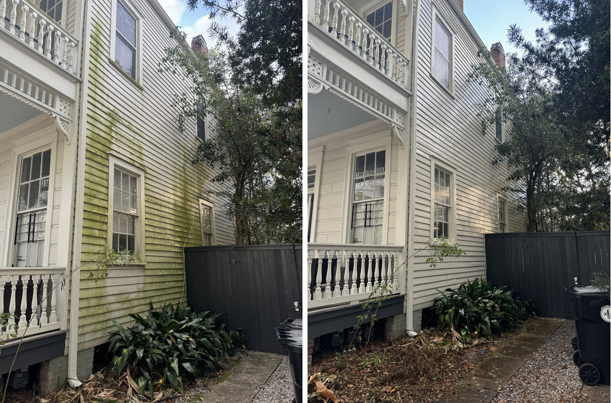 House Washing Before and After